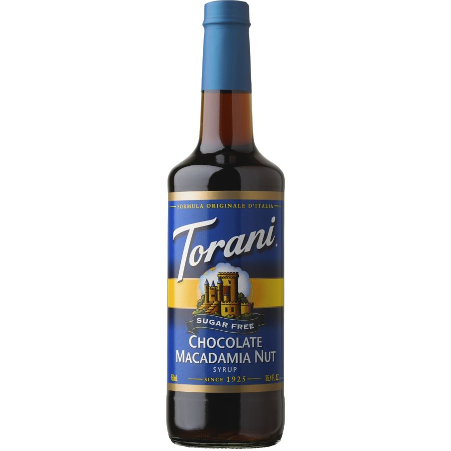 Torani Sugar Free Chocolate Macadamia Nut Syrup 750 ml