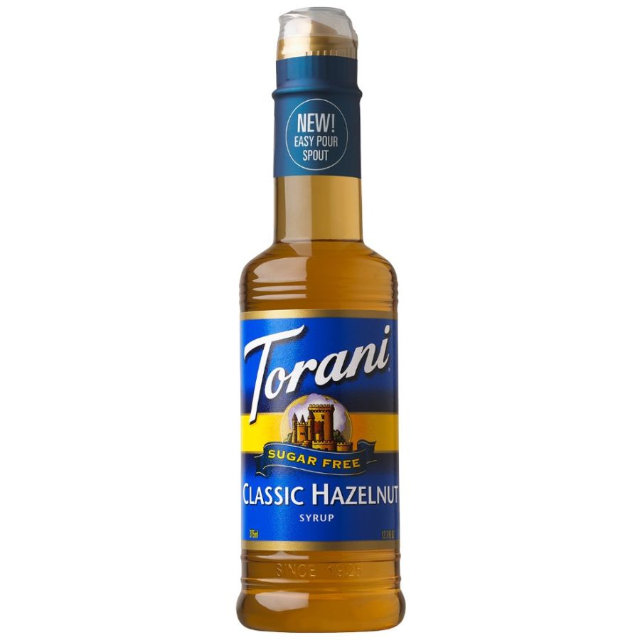 Torani Sugar Free Classic Hazelnut sukkerfri smagssirup 375 ml PET
