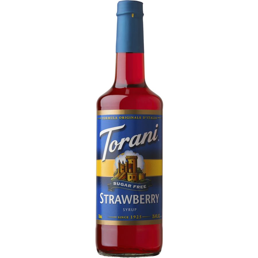 Torani Sugar Free Strawberry sukkerfri sirup 750 ml
