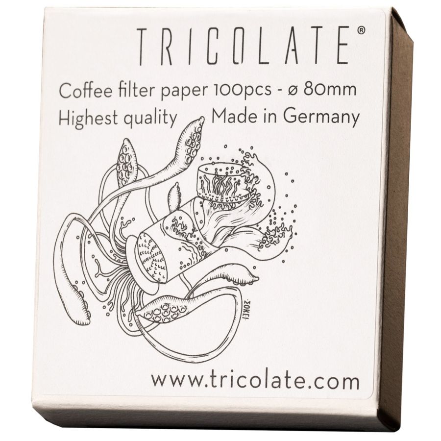 Tricolate filterpapir 100 stk.