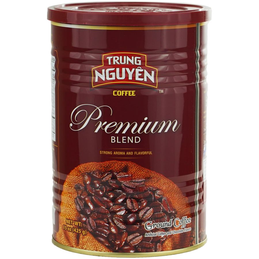 Trung Nguyen Premium Blend malet vietnamesisk kaffe 425 g dåse