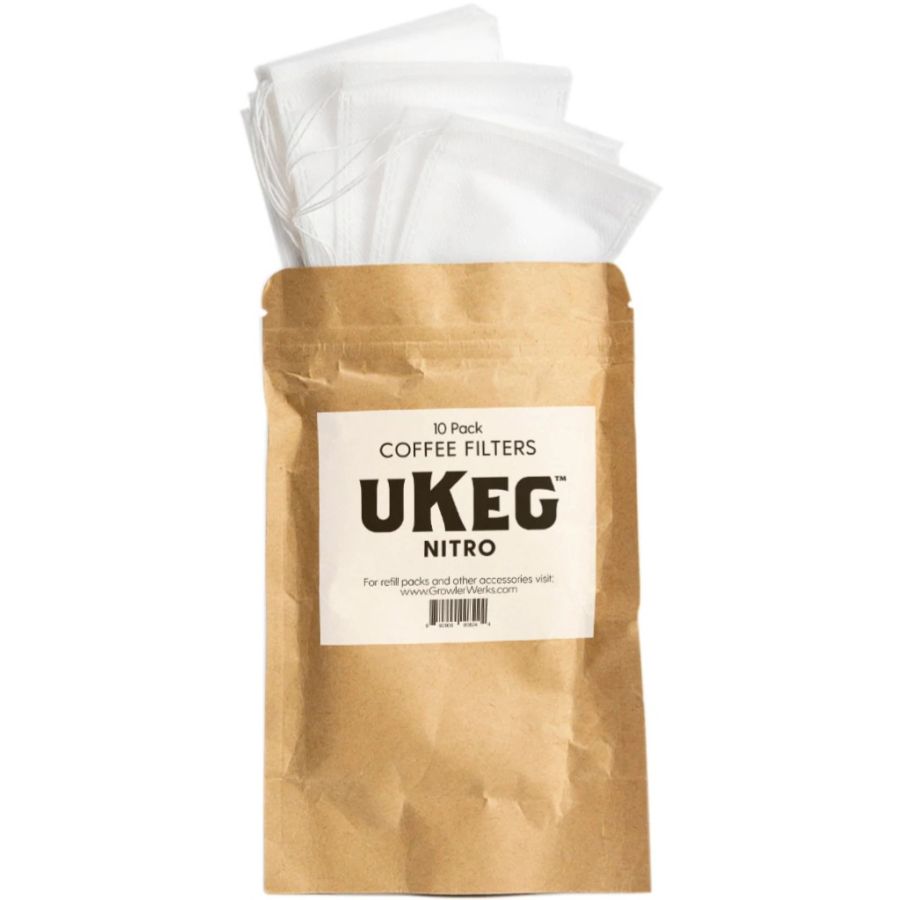 GrowlerWerks uKeg Nitro Coffee Filters kaffefilter 10 stk.