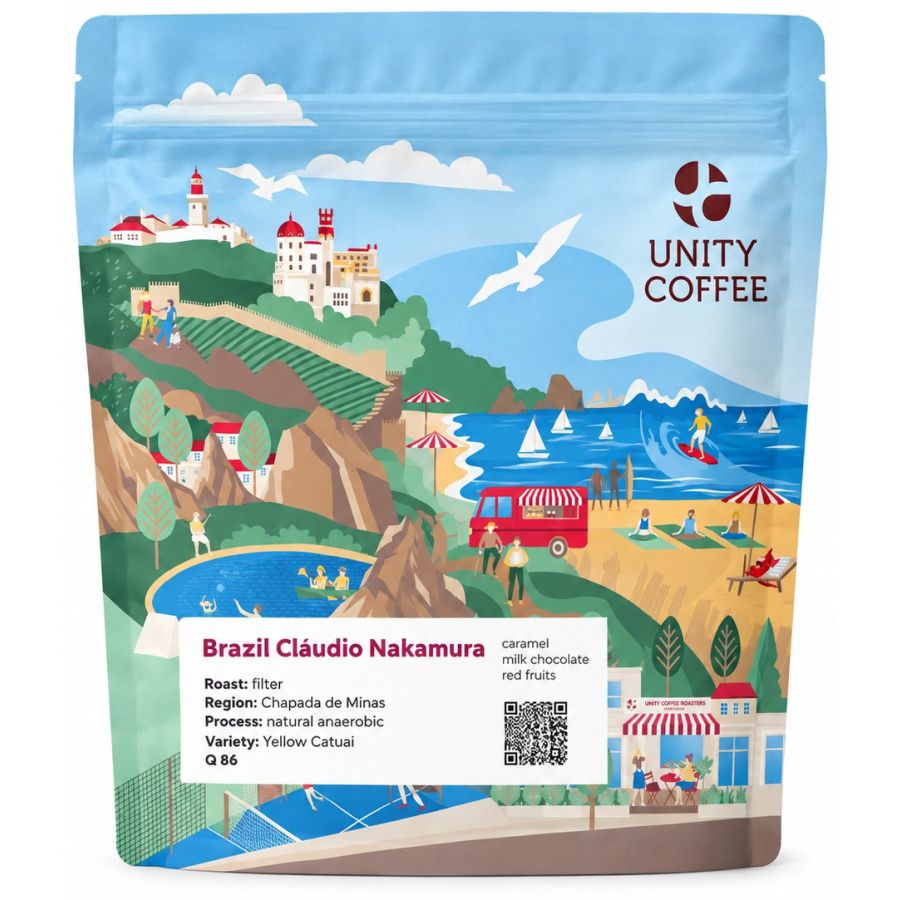 Unity Coffee Brazil Claudio Nakamura 250 g kaffebønner