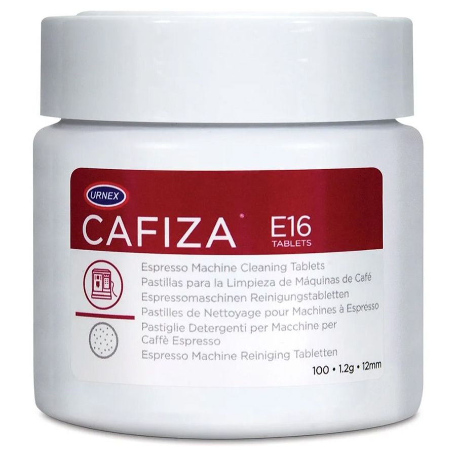 Urnex Cafiza E16 rengøringstabletter til espressomaskiner 100 stk