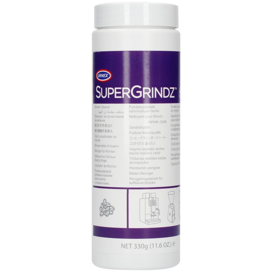 Urnex SuperGrindz rengøringstabletter til kaffekværn 330 g