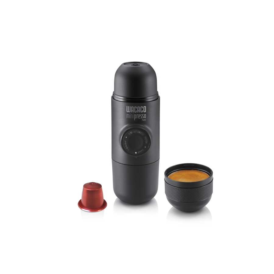 Wacaco Minipresso NS bærbar espressomaskine til kaffekapsler