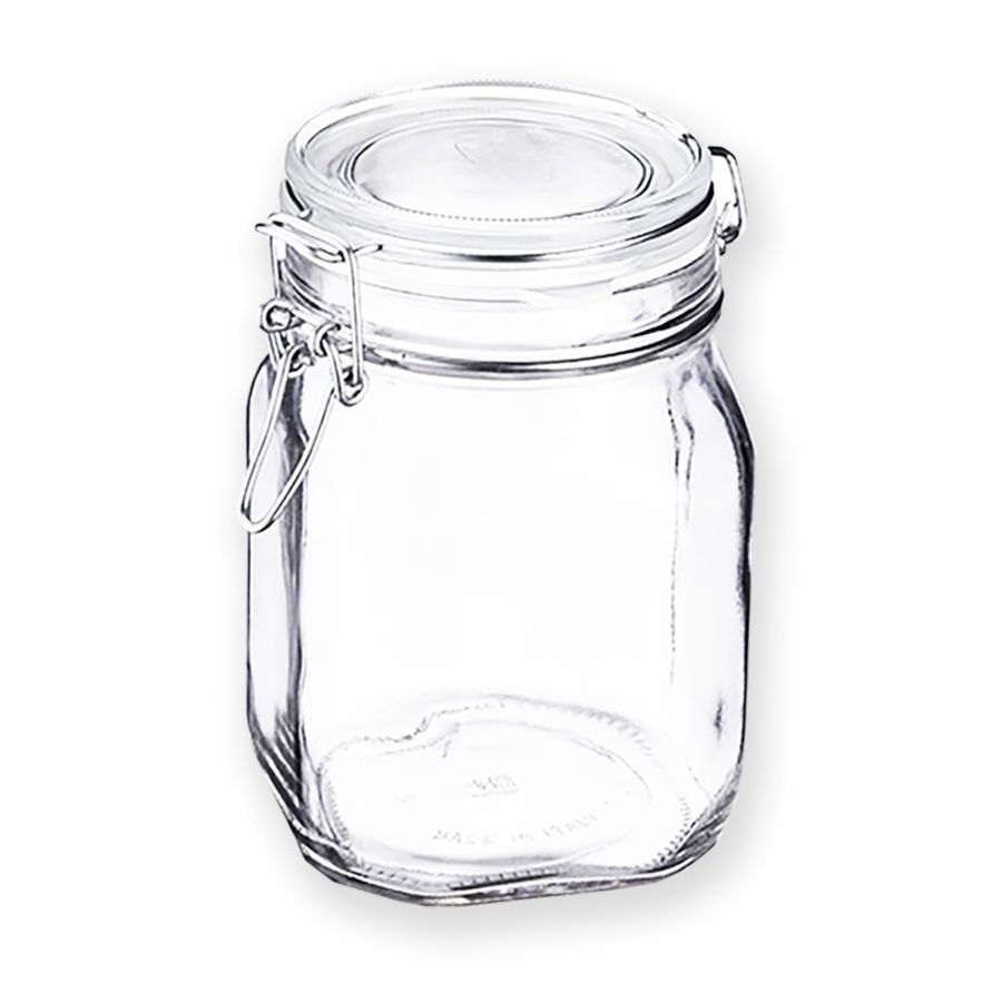 Westmark Glass Jar With Flip-Top Lid 2 l