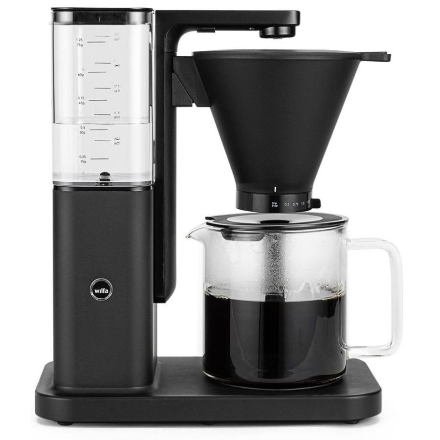 Wilfa Zense Alux kaffemaskine CM10AB-M125 1,25 l, sort aluminium