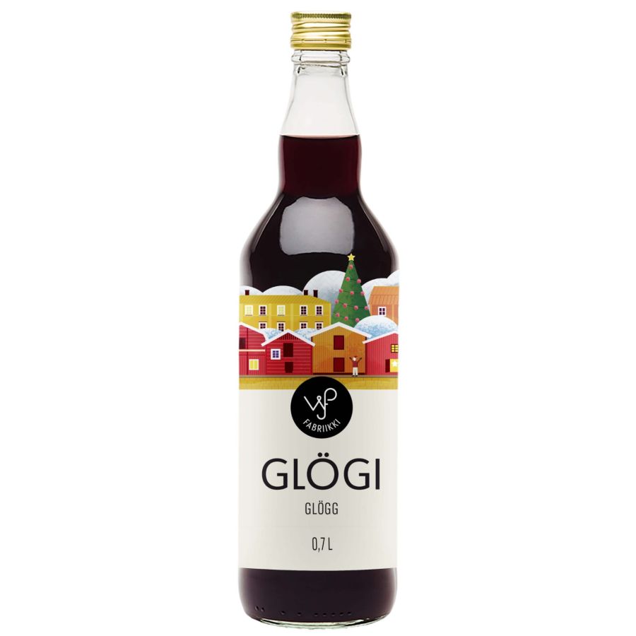 Wanhan Porvoon Fabriikki gløgg 0% 0,7 l