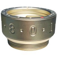 1Zpresso ZP6 Grinder Adjustment Dial Ring (Silver) reservedel