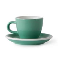 Acme Demitasse espressokop 70 ml + underkop 11 cm, Feijoa Green