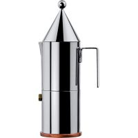 Alessi 90002 La Conica Stovetop Espresso Maker, 6 Cups