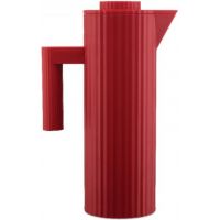 Alessi MDL12 Plissé Thermo Jug 1 l, Red