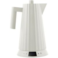 Alessi MDL21 Plissé kedel med temperaturkontrol 1,7 l, hvid