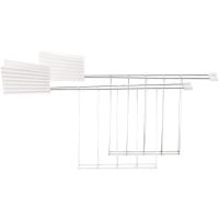 Alessi Plissé toast rack 2-pack, hvid