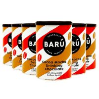 Barú Cocoa Mocha Drinking Chocolate Powder 6 x 250 g