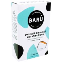 Barú Marshmallows mørk chokolade, havsalt & karamel 120 g