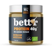 Bett'r Økologisk Proteinsmørepålæg med Saltet Jordnødder 250 g