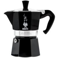 Bialetti Moka Express espressokande 3 kopper, sort