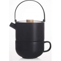 Bredemeijer Umea Tea-For-One, Black