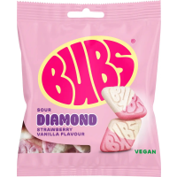 BUBS Sour Strawberry Vanilla Diamond 155 g