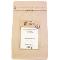 Burg smagsat Kaffe, vanilje 250 g malet