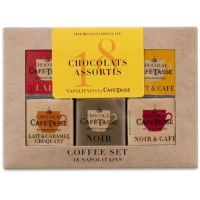 Café-Tasse Neapolitains chokoladekvadrater 18 stk, 90 g