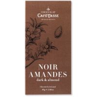 Café-Tasse mørk chokolade & mandler 85 g