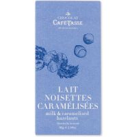 Café-Tasse mælkechokolade & saltede karameliserede hasselnødder 85 g