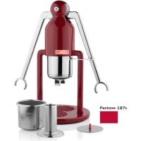 Cafelat Robot Regular manuel espressomaskine, rød