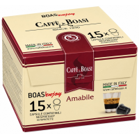 Caffè Boasi Amabile Nespresso-kompatible kaffekapsler 15 stk.