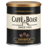 Caffè Boasi 100% Arabica malet kaffe 250 g dåse