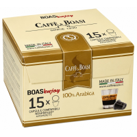 Caffè Boasi 100% Arabica Nespresso-kompatible kaffekapsler 15 stk.