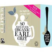 Clipper Økologisk Earl Grey Te 80 tebreve