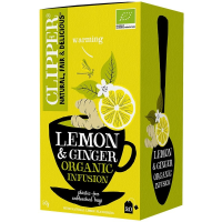 Clipper Organic Lemon & Ginger Infusion 20 teposer