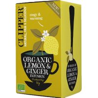 Clipper Organic Lemon & Ginger Infusion 20 teposer