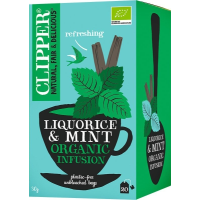Clipper Organic Liquorice & Mint Infusion 20 teposer