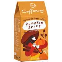Coffeeway Pumpkin Spice smagstilsat malet kaffe 200 g
