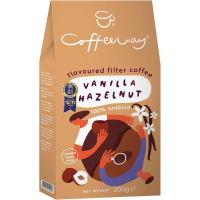 Coffeeway Vanilla Hazelnut smagsat formalet kaffe 200 g
