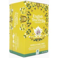 English Tea Shop Organic Black Tea Vanilla Earl Grey, 20 teposer