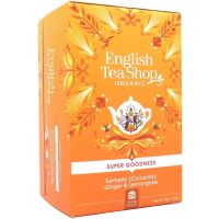 English Tea Shop Organic Turmeric, Ginger & Lemongrass, 20 teposer