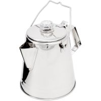 GSI Outdoors Glacier Stainless Coffee Percolator, 8 Cups