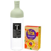 Hario Filter-In Tea Bottle 750 ml + Crema Herbal Lemonade 75 g