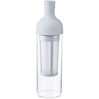 Hario Filter-In Bottle Cold Brew Coffee-kaffeflaske 650 ml, lysgrå