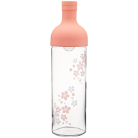 Hario AYA Filter-In Cold Brew Tea Bottle 750 ml, Cherry Blossoms