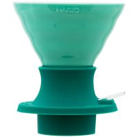 Hario V60 Immersion Dripper Switch Ceramic størrelse 02 + filterpapir, turkis