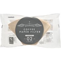 Hario Pegasus brune kaffefiltre størrelse 02, 100 stk.