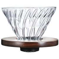 Hario V60 Walnut Wood Coffee Dripper Size 02