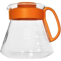 Hario V60 Range Server Candy Edition Size 02, 600 ml Koi Orange