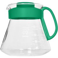 Hario V60 Range Server Candy Edition Size 02, 600 ml Bamboo Green